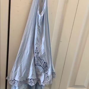 Blue Halter Top